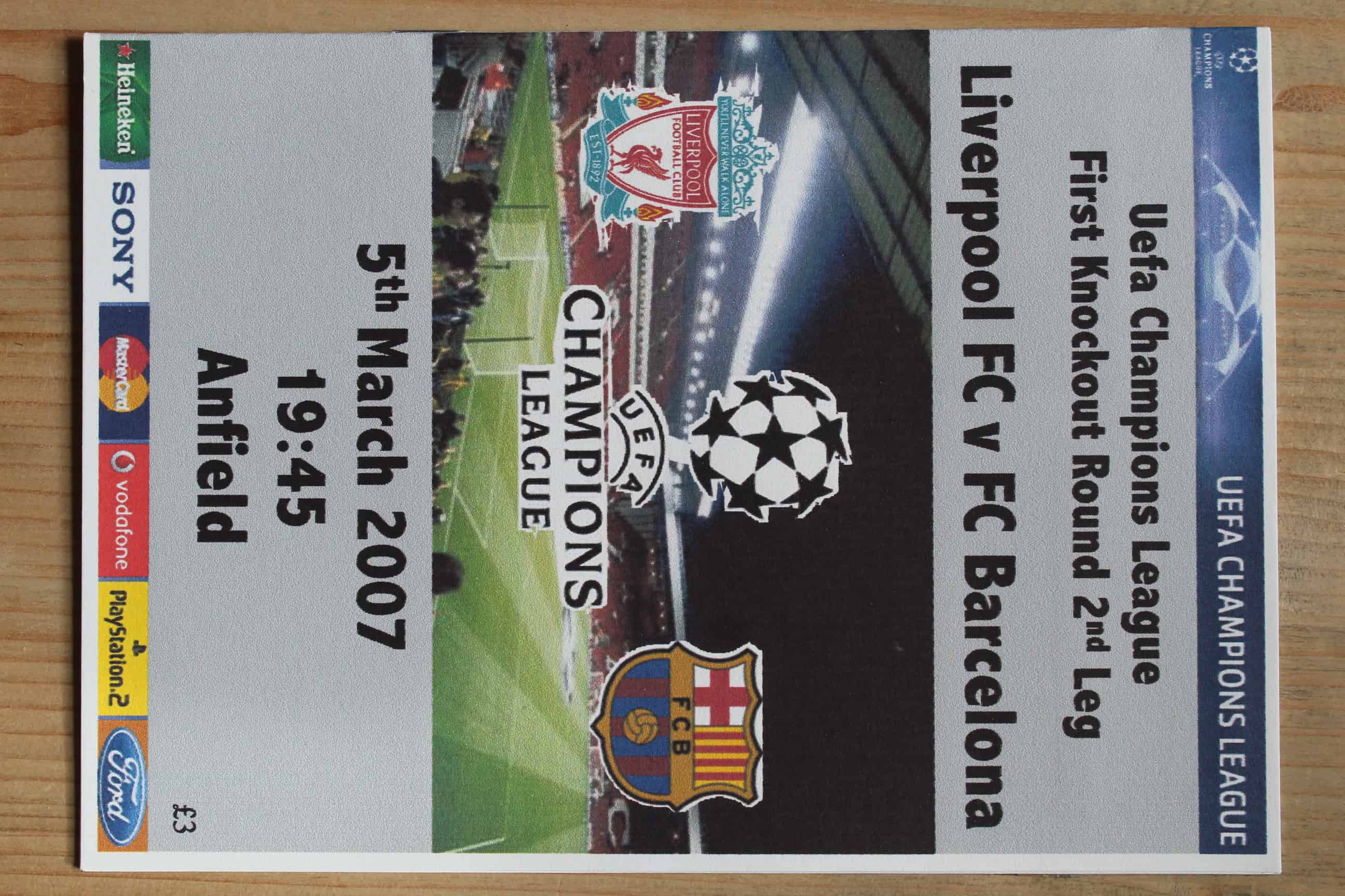 Liverpool FC v Barcelona